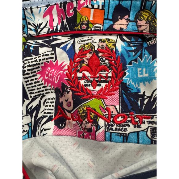 Au Noir Goya Blue Flip Cuff Size EU 4 USA M - Picture 2 of 7